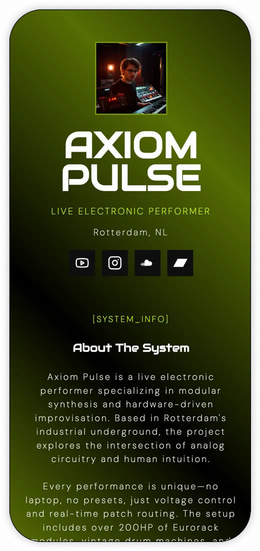 Axion Pulse